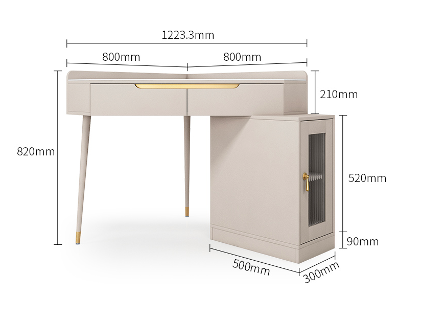  corner dressing table 