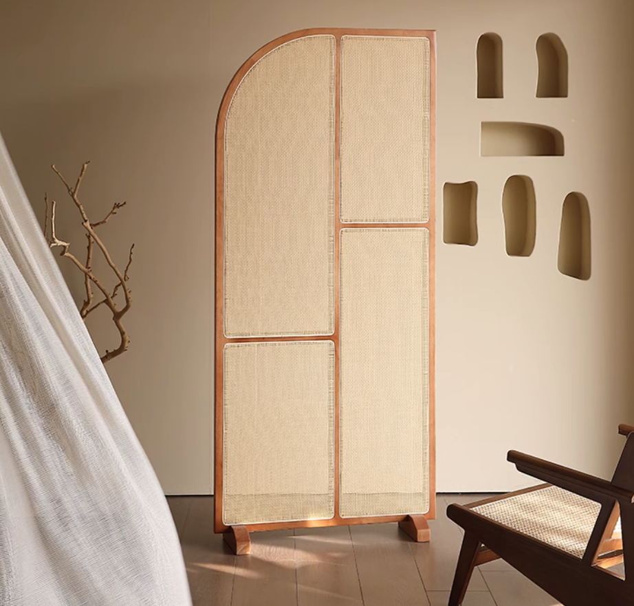  Rattan partition 