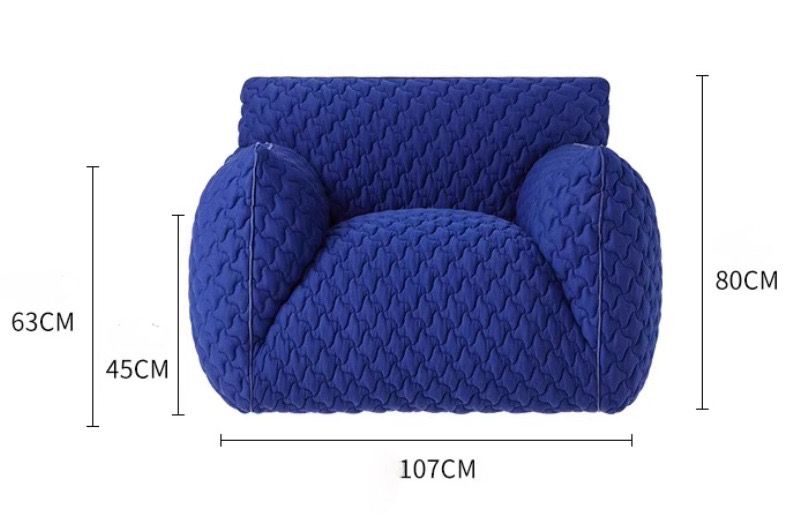  Novala blue sofa 