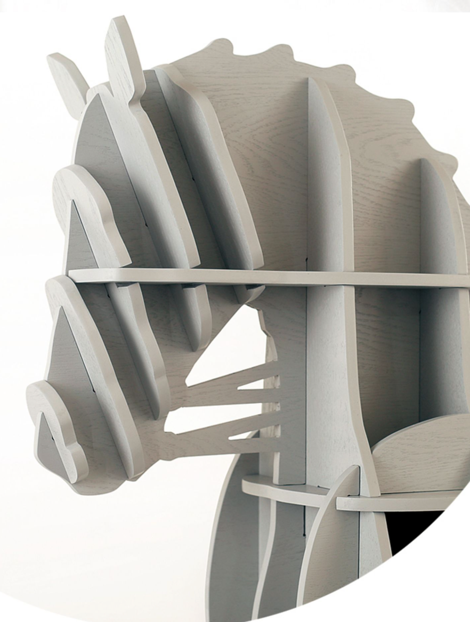  Horse bookcase 