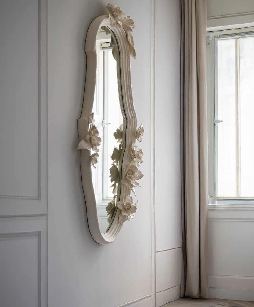  Modern sculpted mirror 