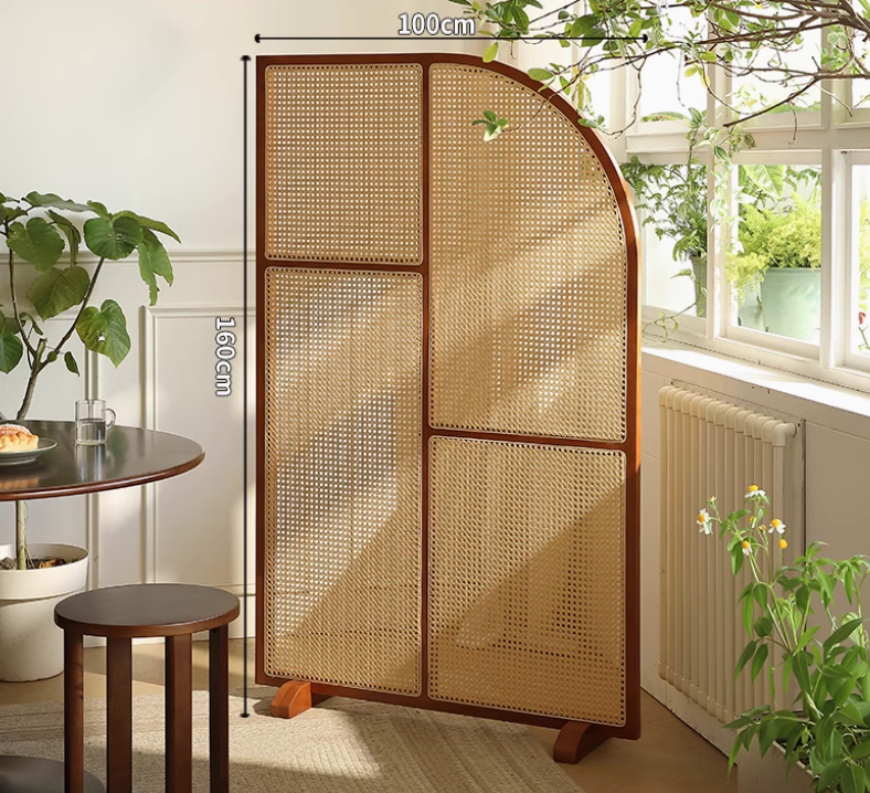  Rattan partition 