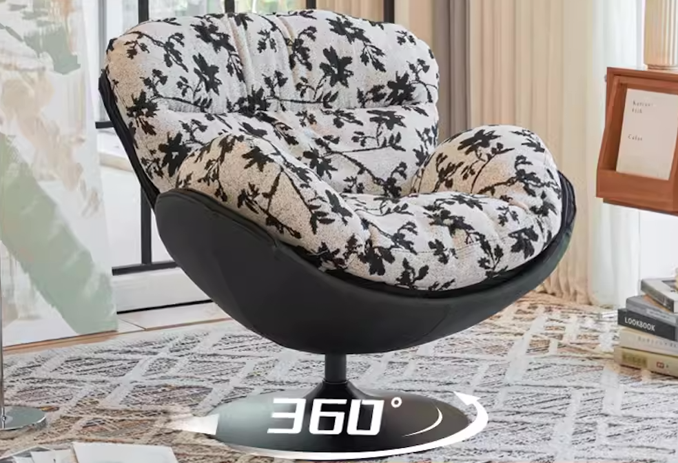  أريكة منقوشة دوار 