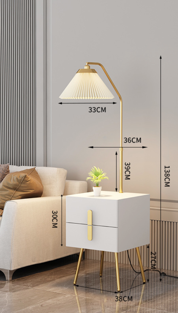  Table with Lamp 