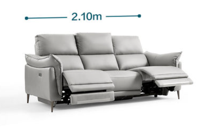  Industry . leather chaise longue 