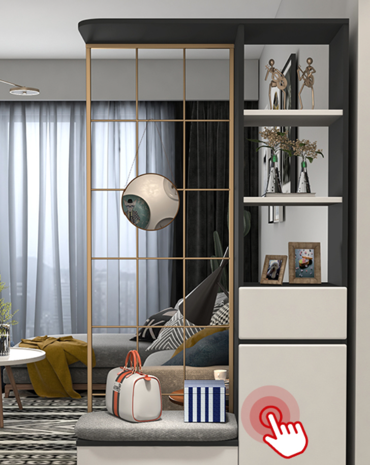  Pusha Entryway Cabinet 