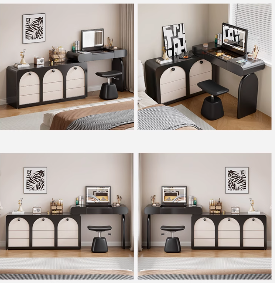  Built-in dressing table with cabinet, berth and mirror 