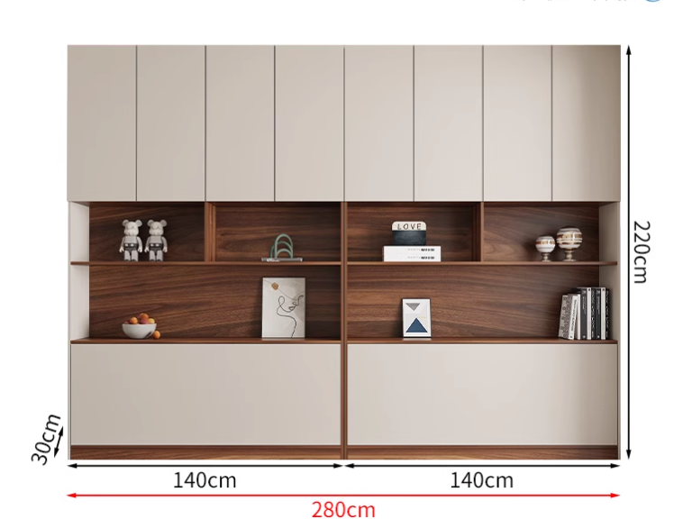  Yihong Yibin sofa back cabinet 