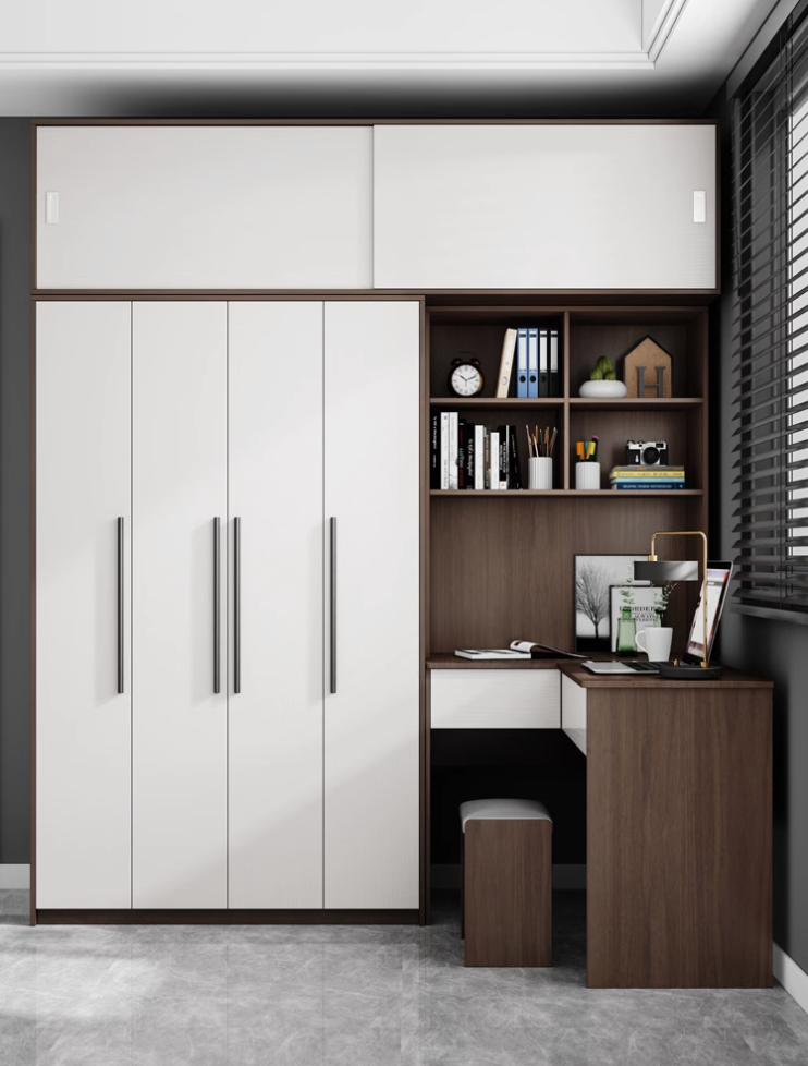  Wardrobe with desk 