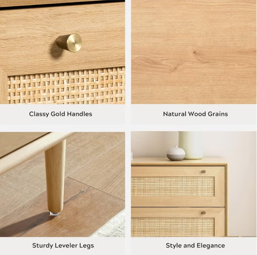  Rattan Wardrobe (Delivery within 15 working days in Riyadh) 