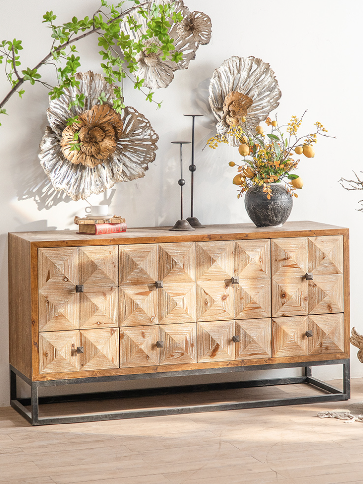  Vintage rustic bookcase 