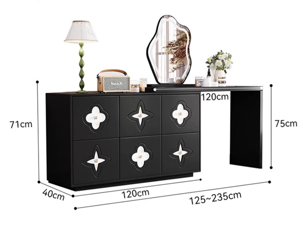  Dressing table with smart mirror 