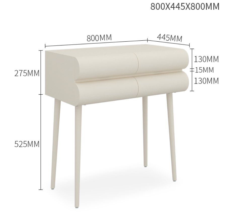  Fanz dressing table with chair and smart mirror 