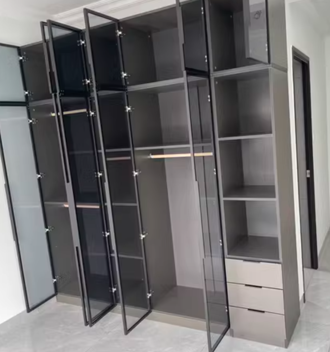  خزانة ملابس خشب مودرن واسعة - دولاب ملابس فاخر من Ks-Furniture 