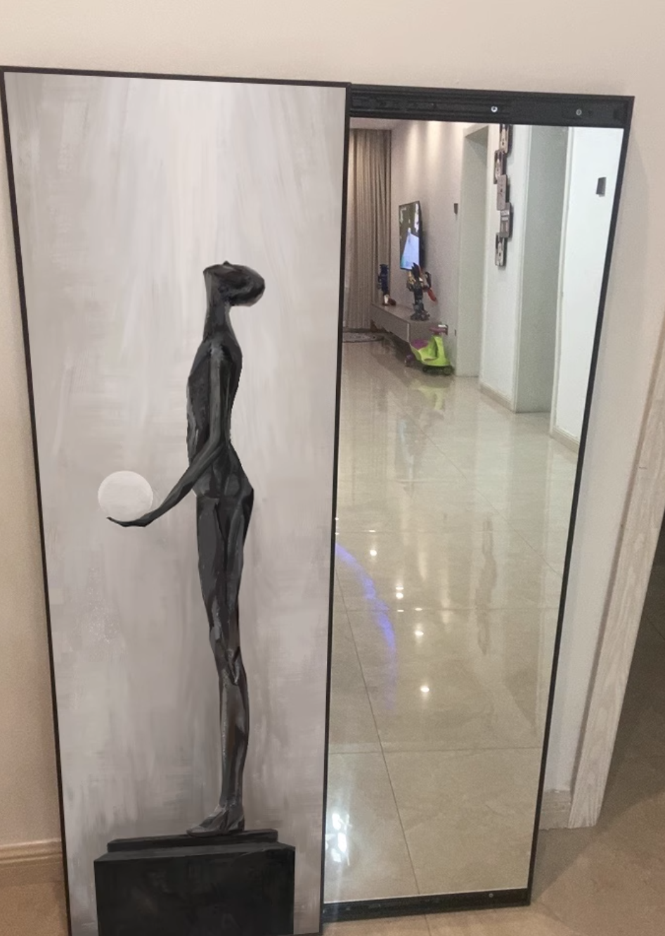 لوحة مع مراية تشو 