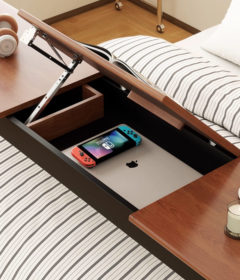  Lanshan mobile bedside table 