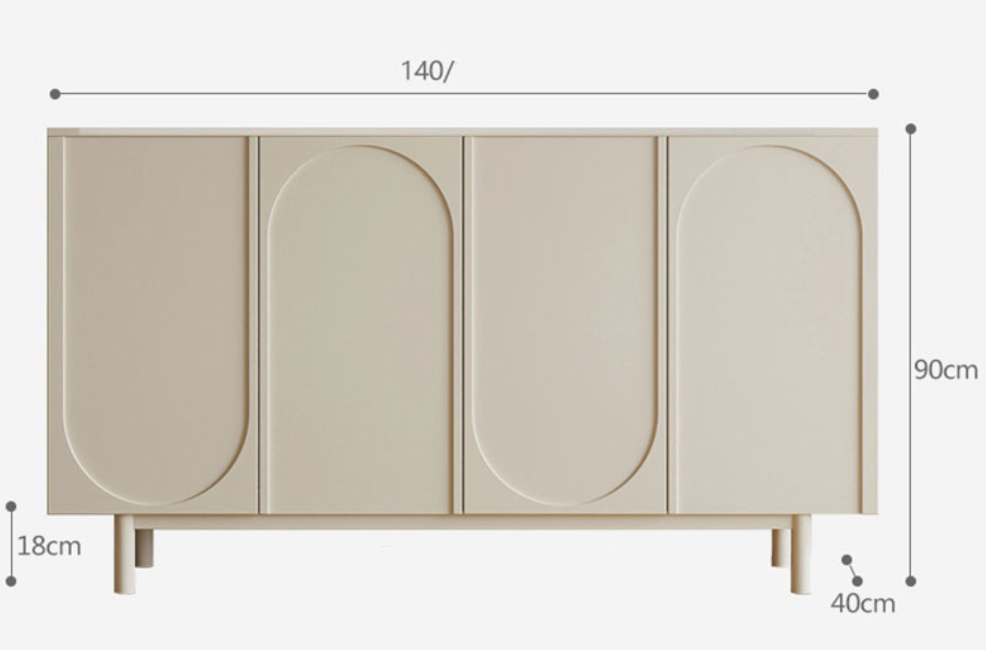  Curved console 