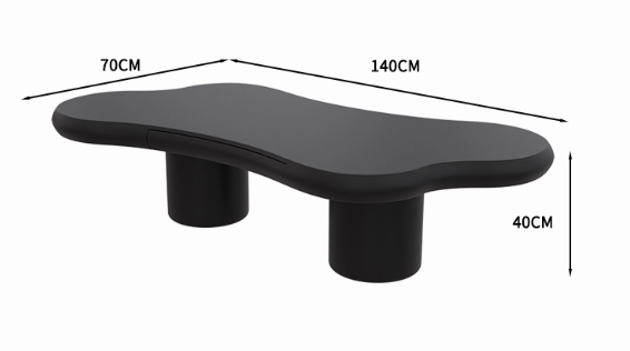  wavy pattern coffee table 