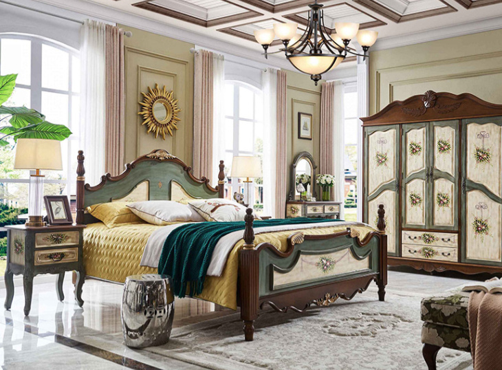  classic bed room furniture  
