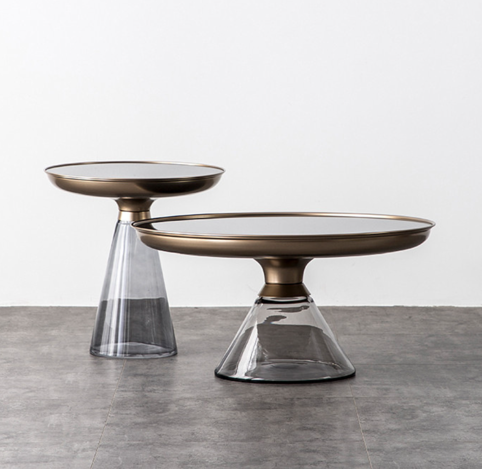  Modern glass table 