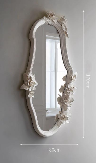  Modern sculpted mirror 