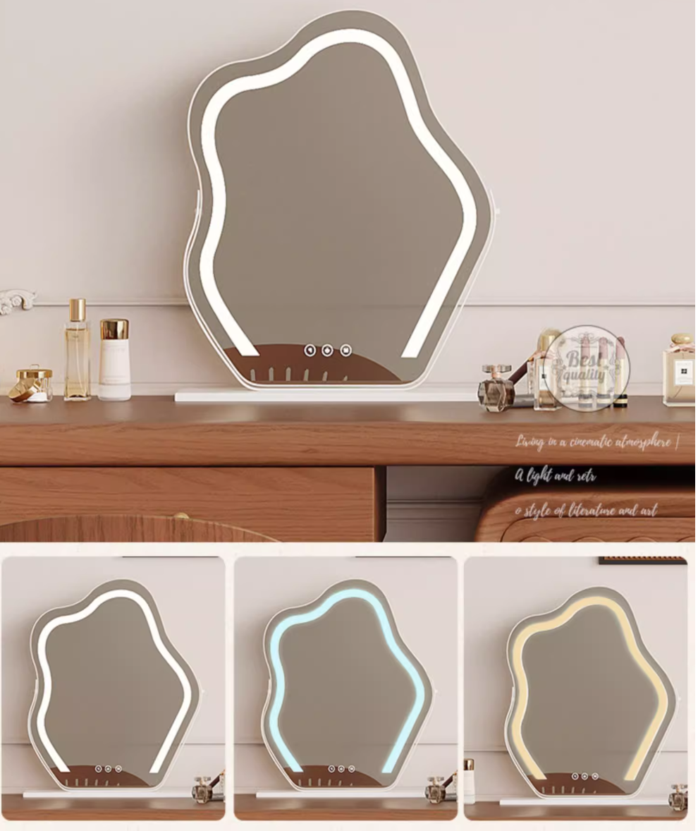 Dressing table with chair and mirror 