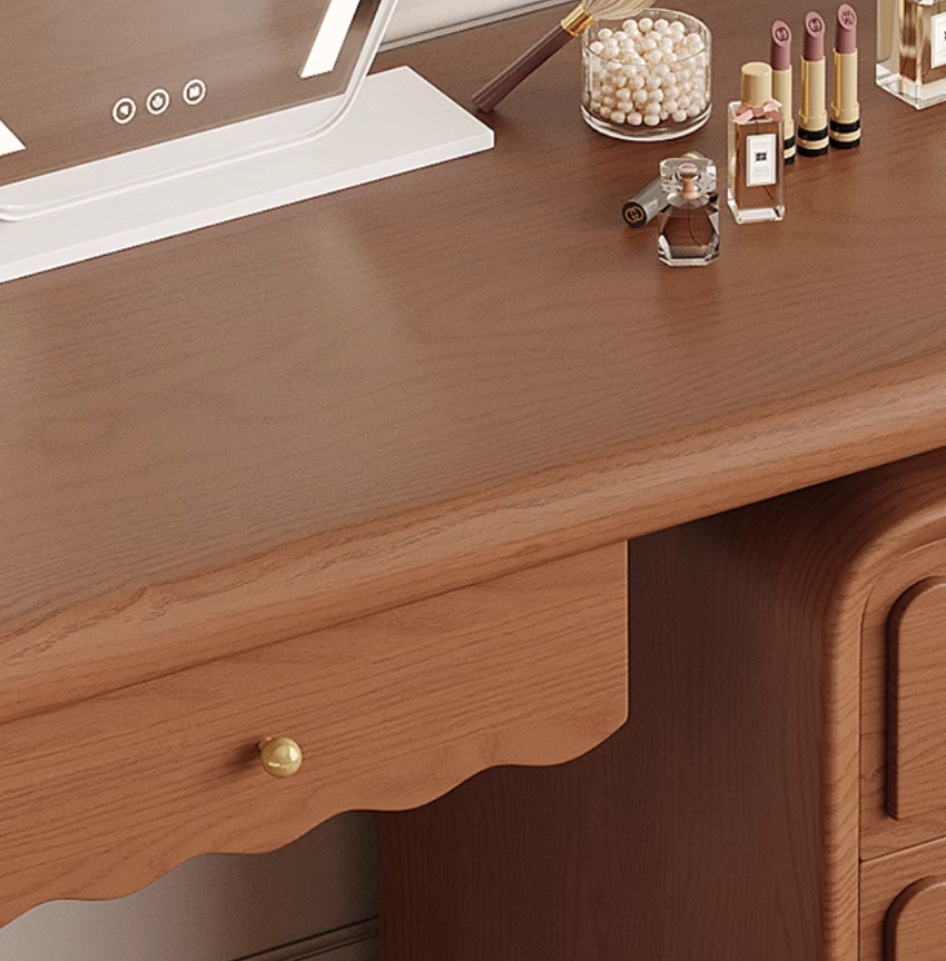  Dressing table with chair and mirror 