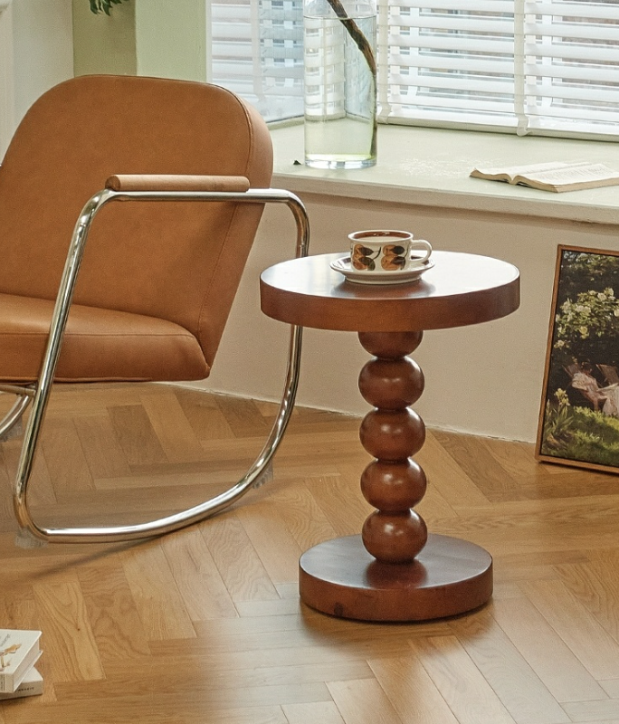  Round side table 