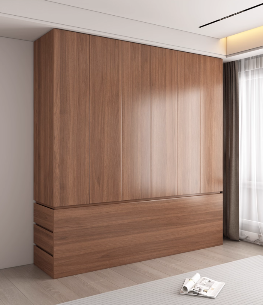  Wooden wardrobe 