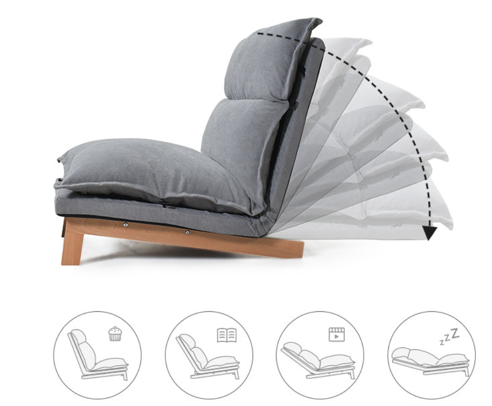  Relaxing chair with pedal 