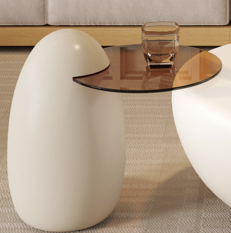 Round and side table 