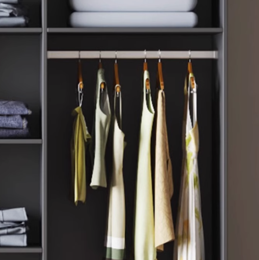  Wardrobe of multiple sizes 