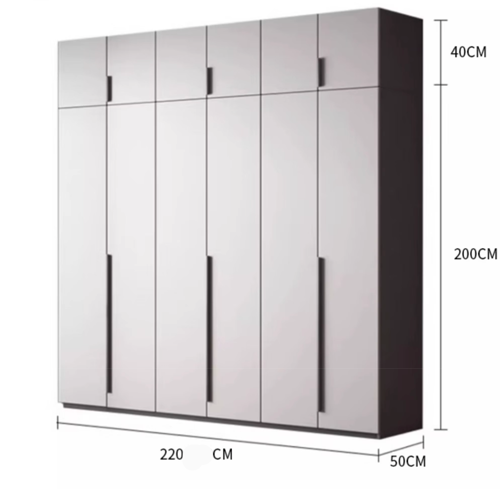  Wardrobe of multiple sizes 