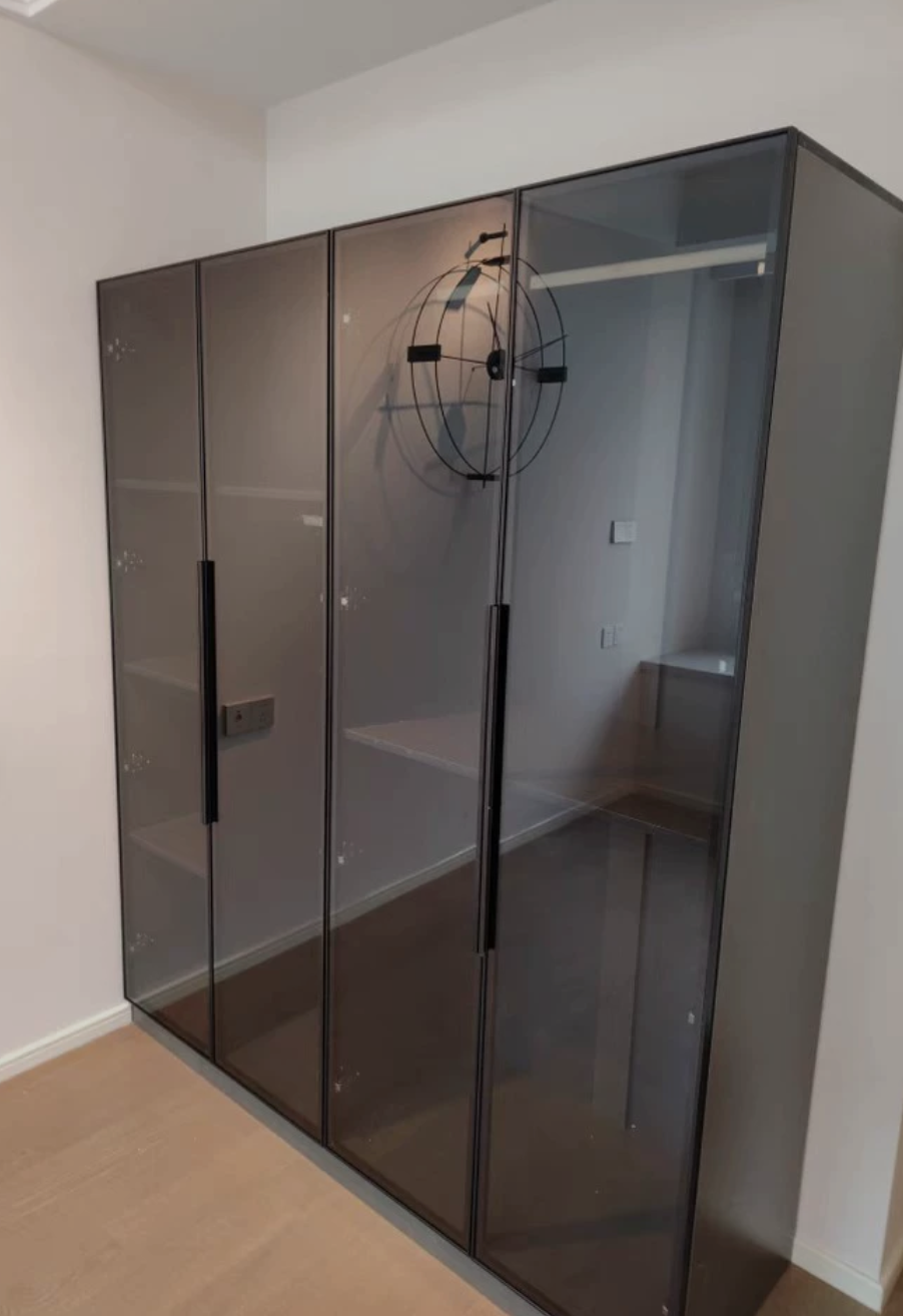  Hoiiun glass-door wardrobe 