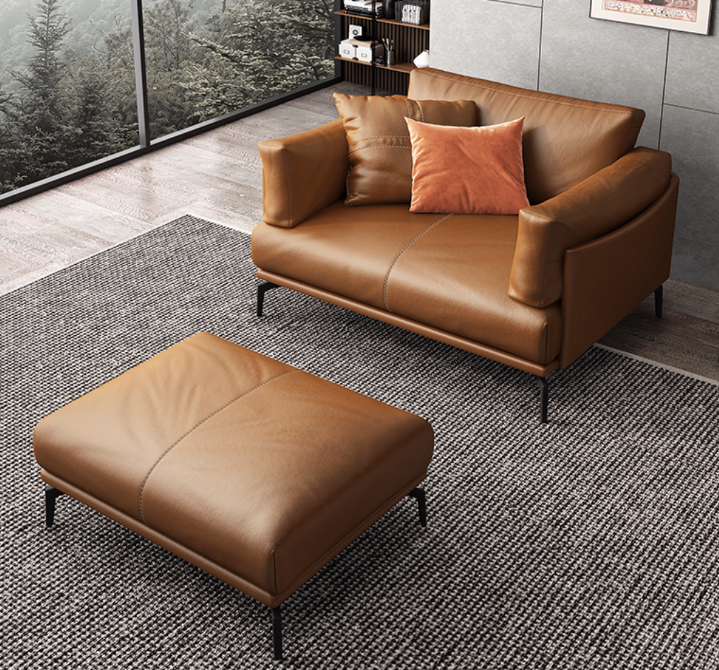  Langqi . leather sofa 
