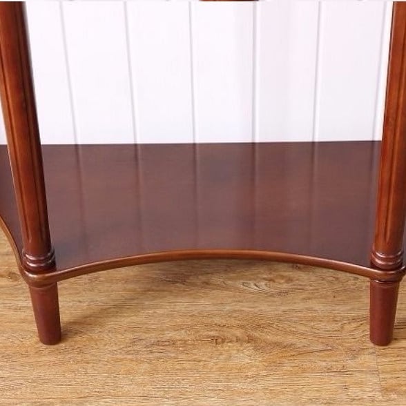  wooden side console    