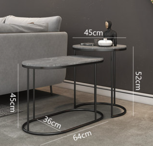  Two movable side tables 