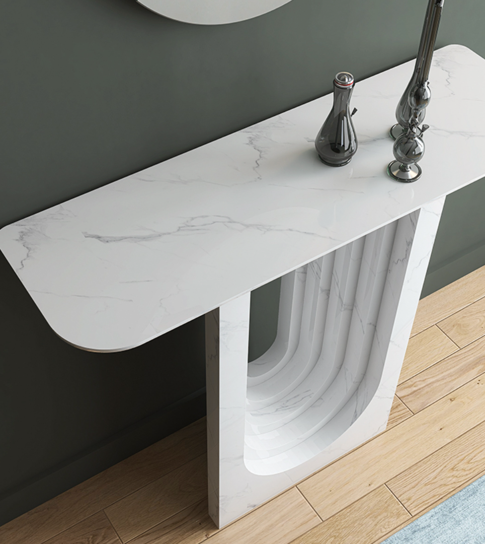  marble console  