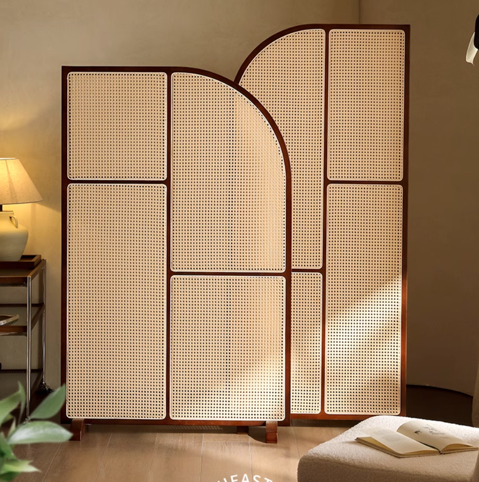  Rattan partition 
