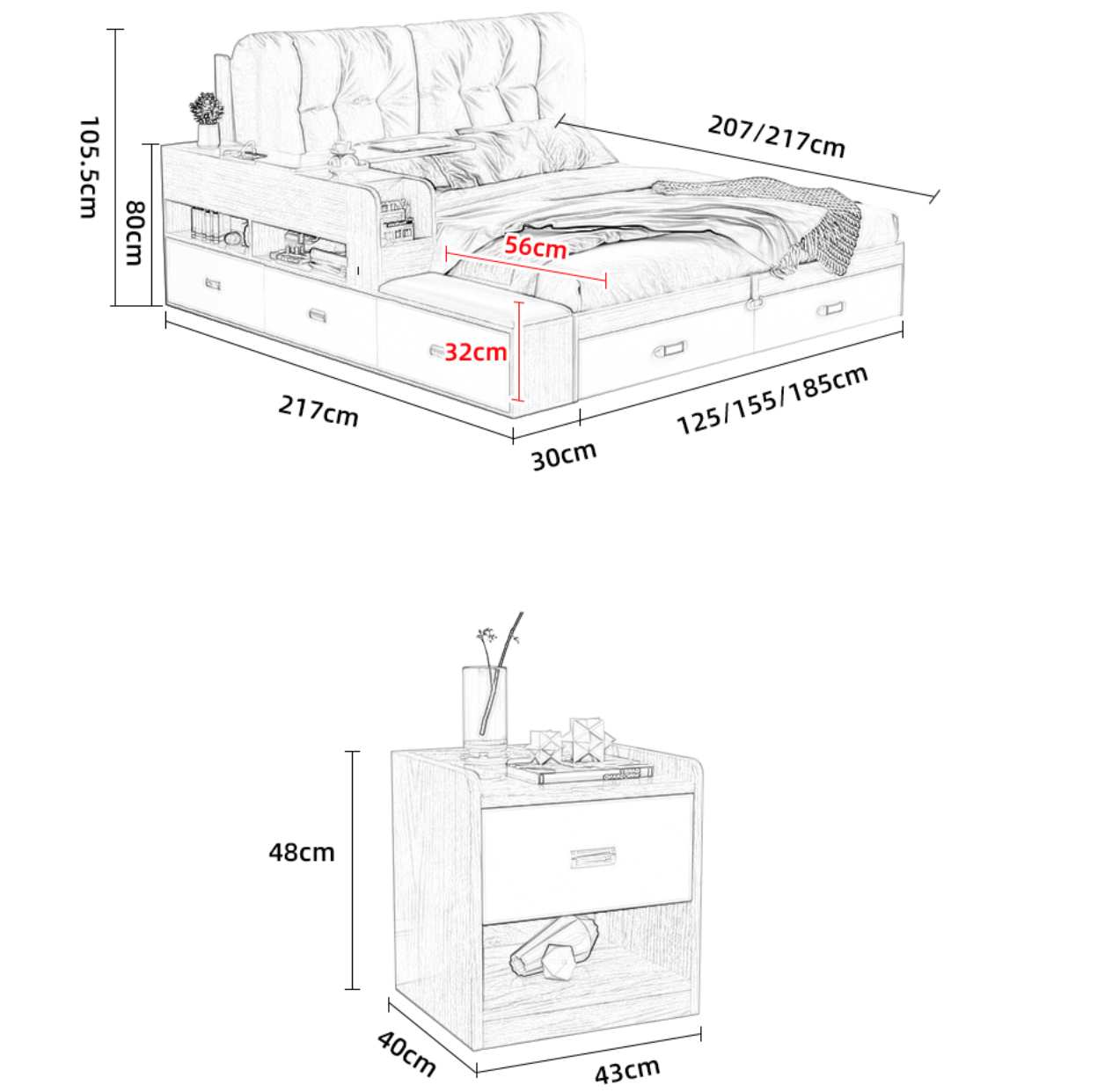  Fuyu bed 