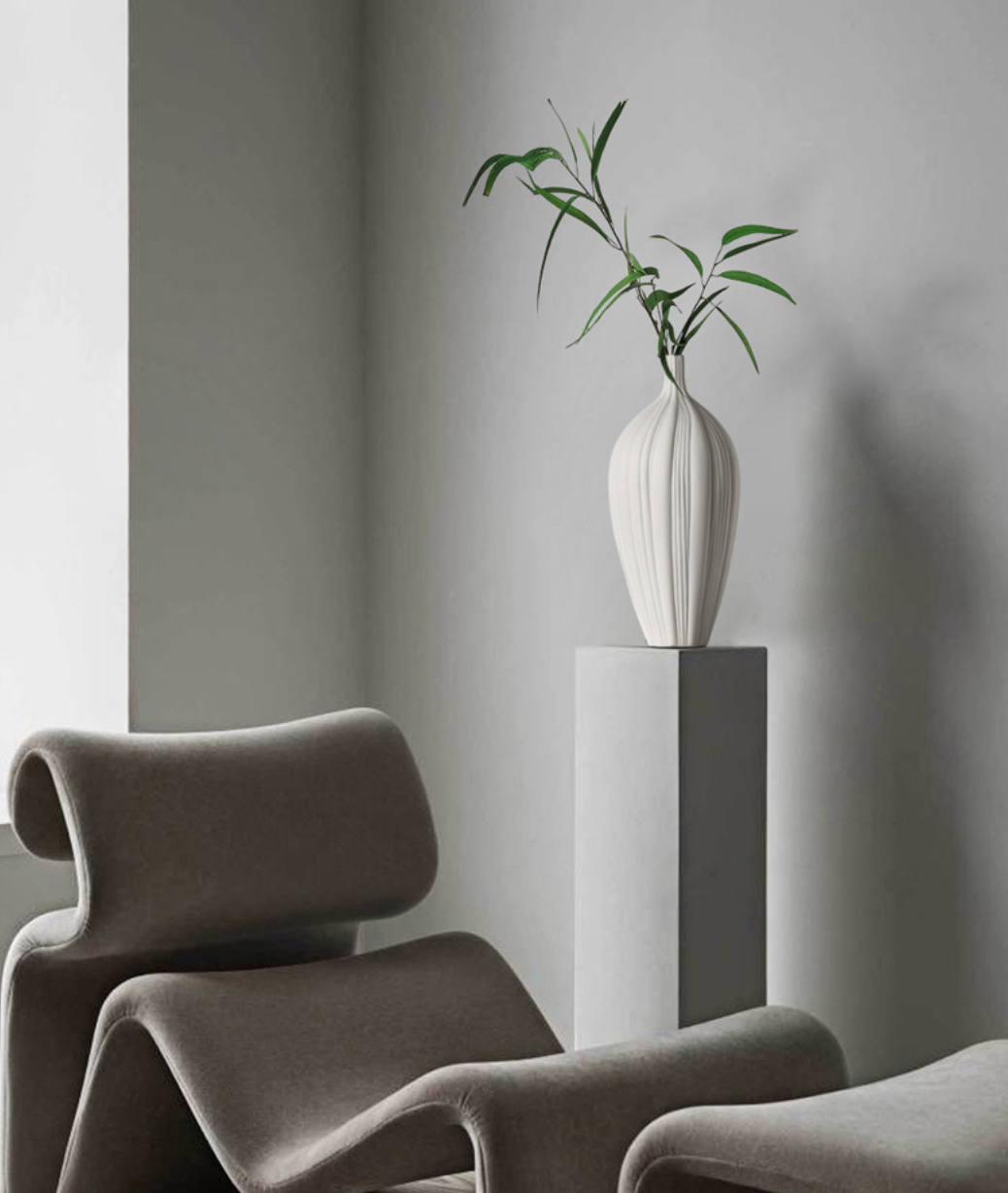  Ceramic vase set 