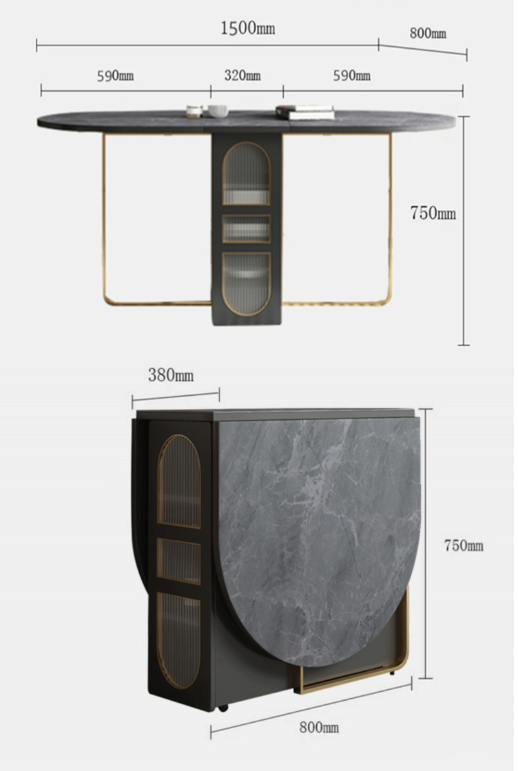  Folding table with chairs 