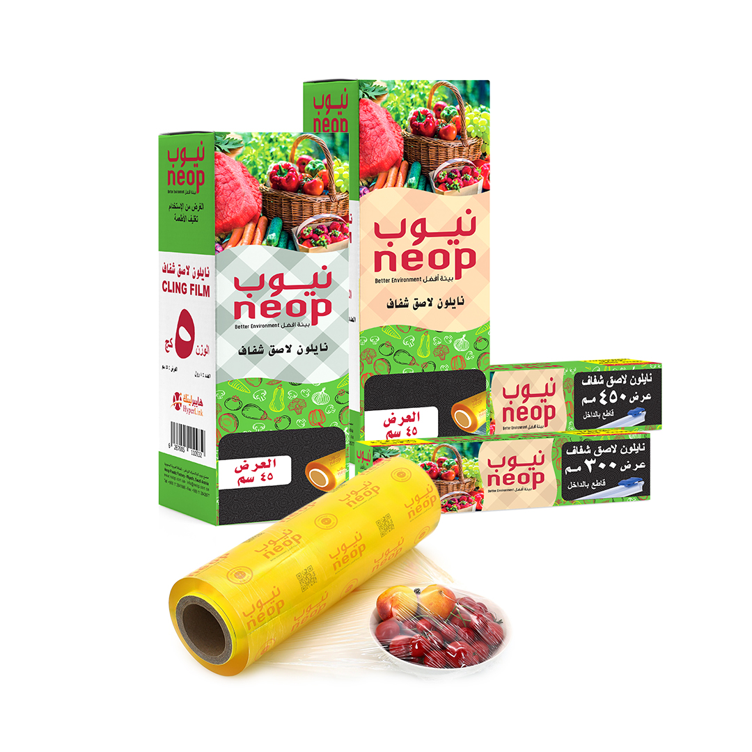 نايلون لاصق شفاف 