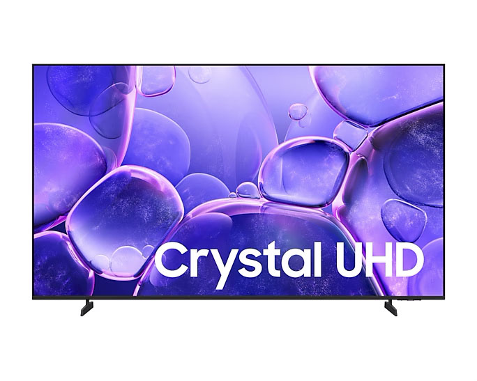 تلفزيون سامسونج 70 بوصة Crystal UHD Smart TV طراز U8000F بدقة 4K مقاس 70 بوصة (2025)
