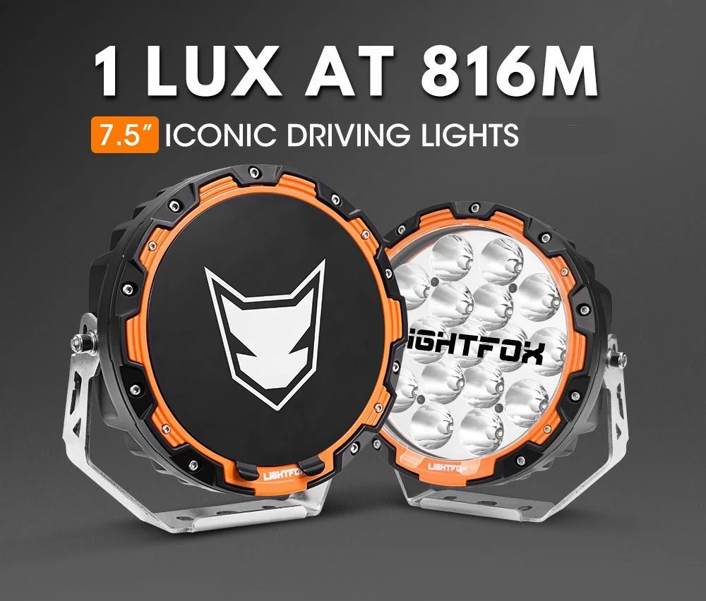 طقم كشافات 7 انش عدسات اوسرام من شركة لايت فوكس LIGHTFOX الاستراية