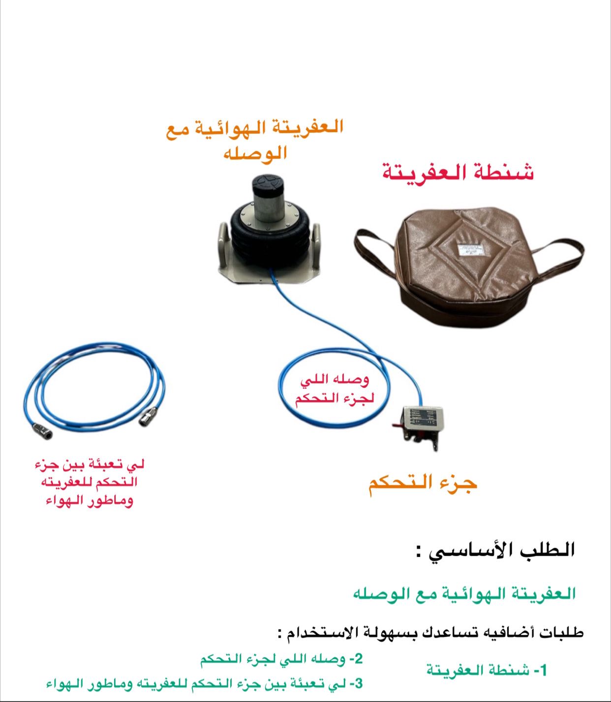 مايمكن ان يخدمك في شراء العفريتة الهوائية وخدماتها 