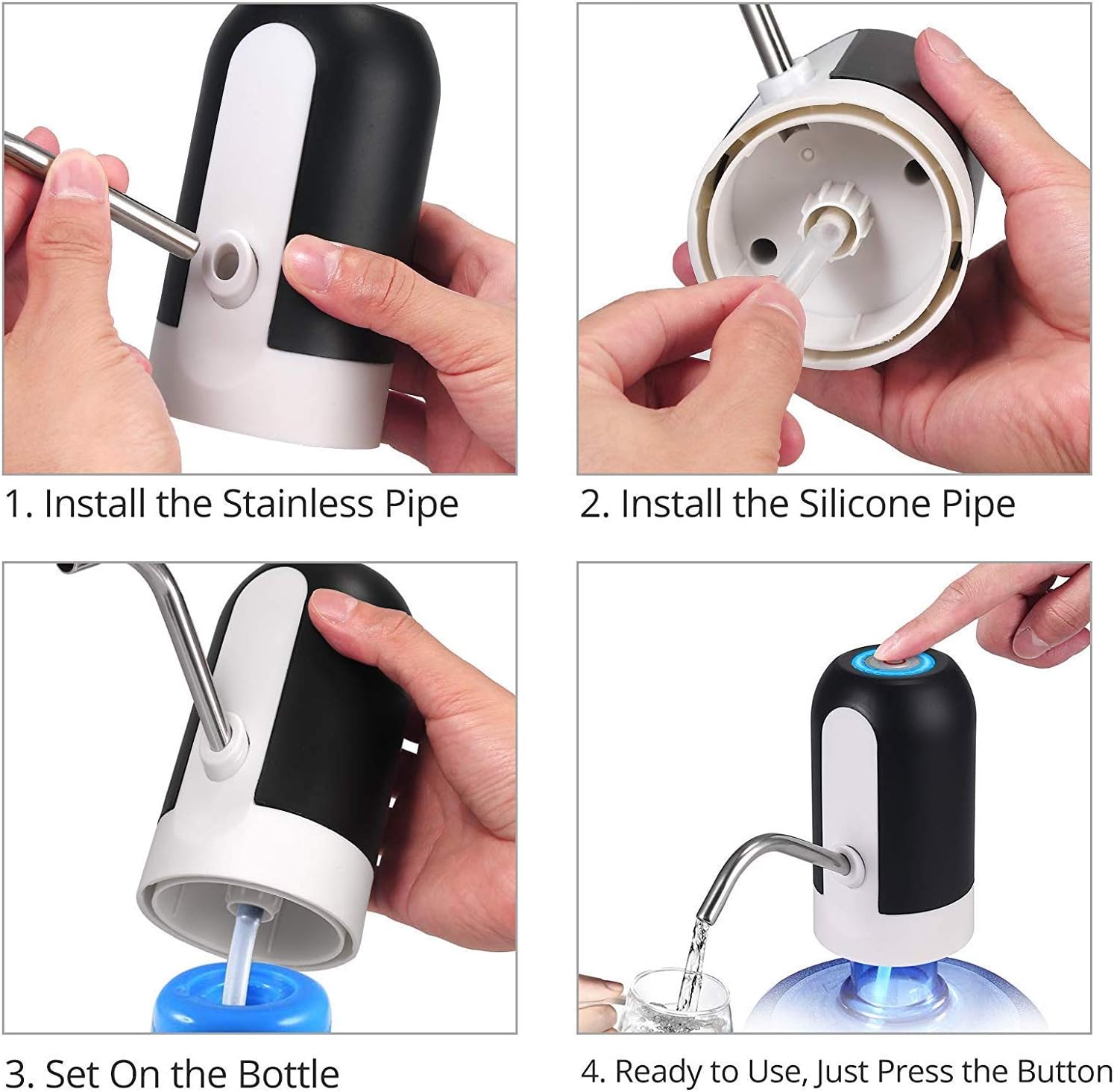 مضخة ماء شحن SM-22931 USB 