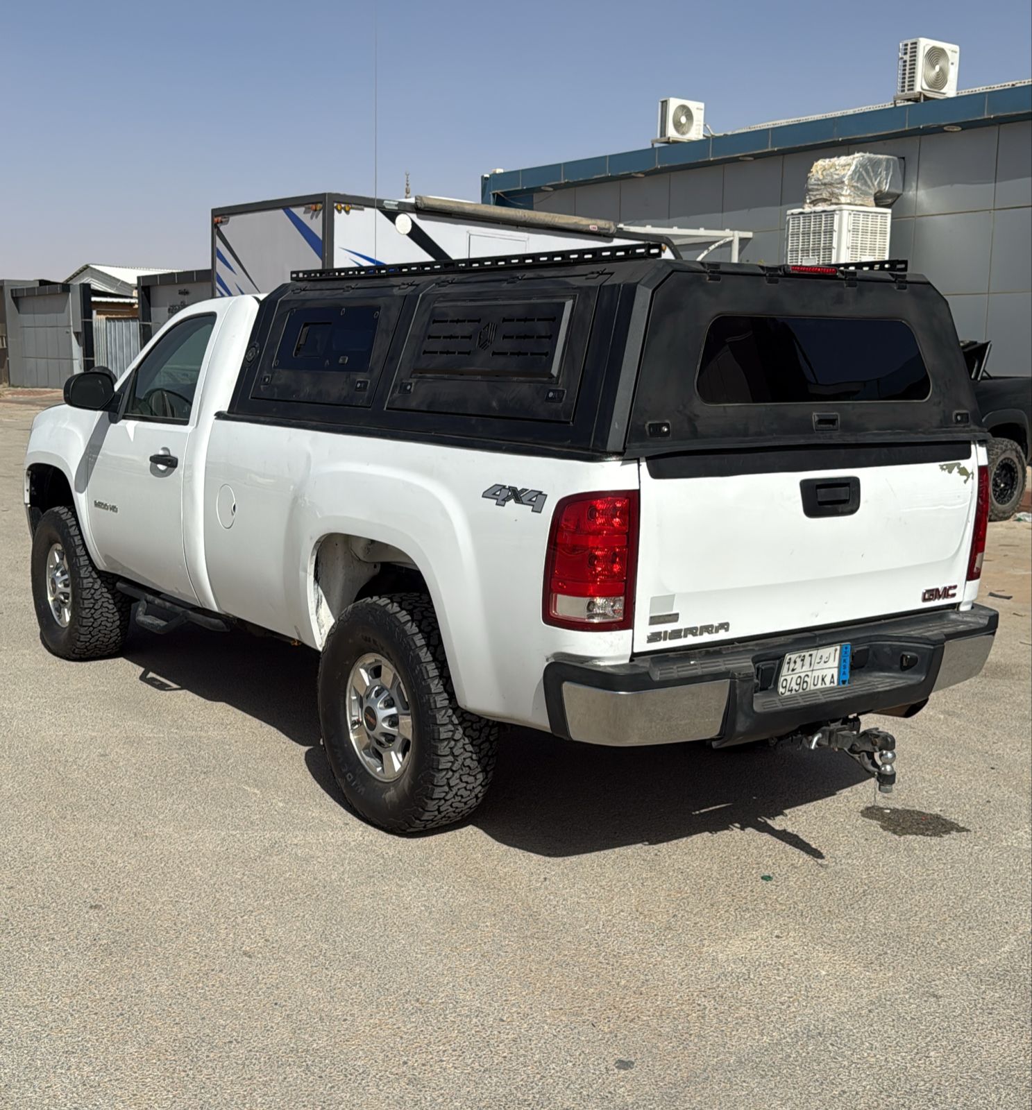 شد كانوبي من HBZ - سيرا HD 2500 غمارة 2012 ومديلاتها - تعليق باب ونافذه باب للج