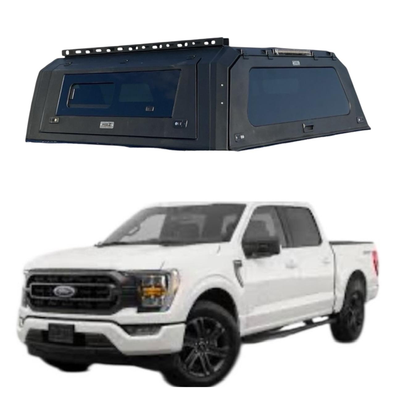شد الكانوبي من HBZ - غمارتين F150 مديل 2016-2024  - مع النوافذ
