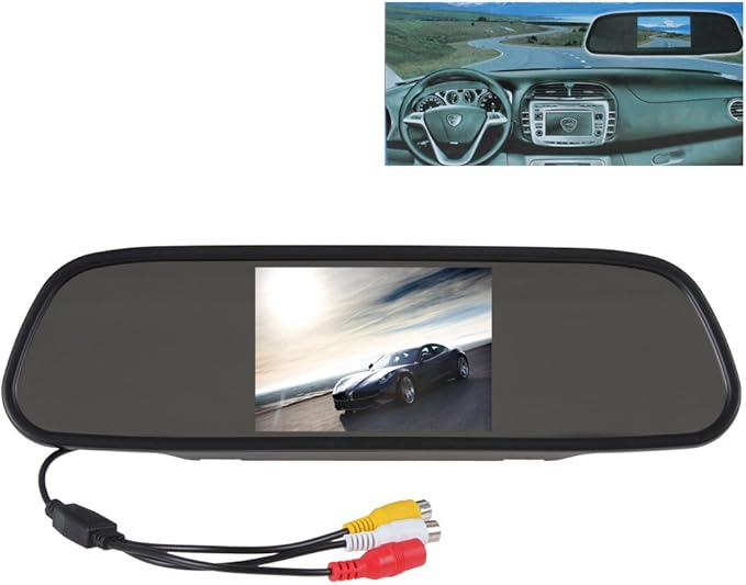 شاشة مراية توبيز LCD . TFT